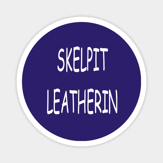 Skelpit Leatherin, transparent Magnet by kensor